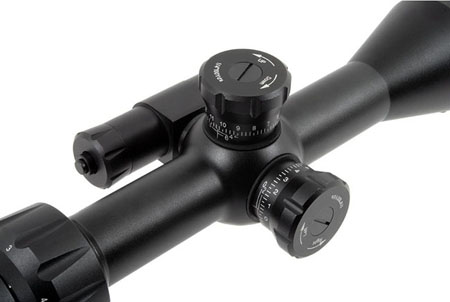 VISM 3-9X42 Red Center Beam Rifle Scope with Green laser Mil-Dot